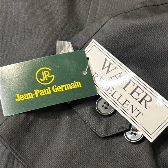 Jean-Paul Germain Men's Black Lined Trench/Overcoat. NWT. 42R - Picture 9 of 16